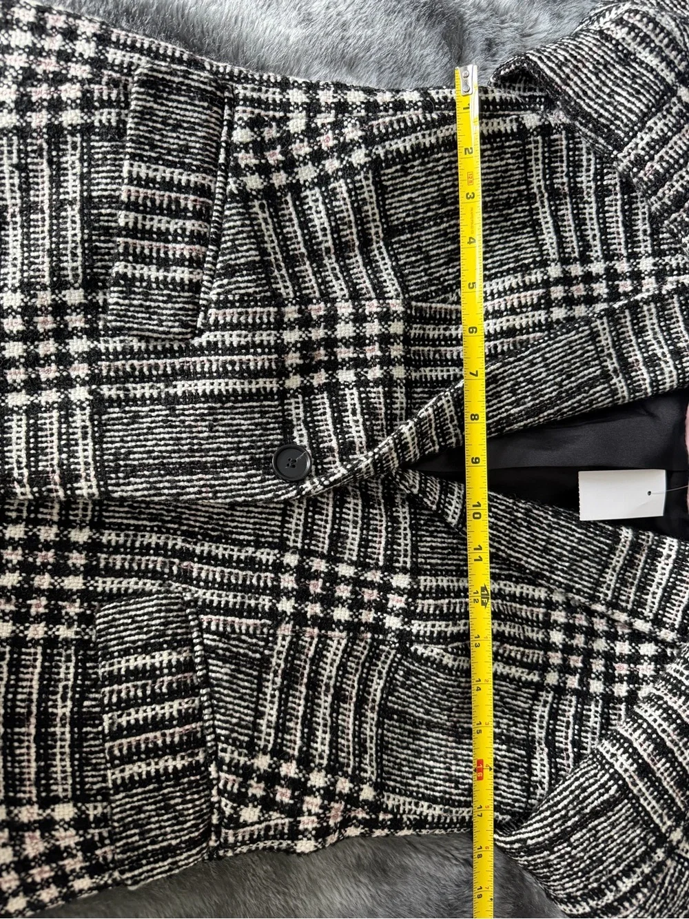 NWT LOFT plaid blazer